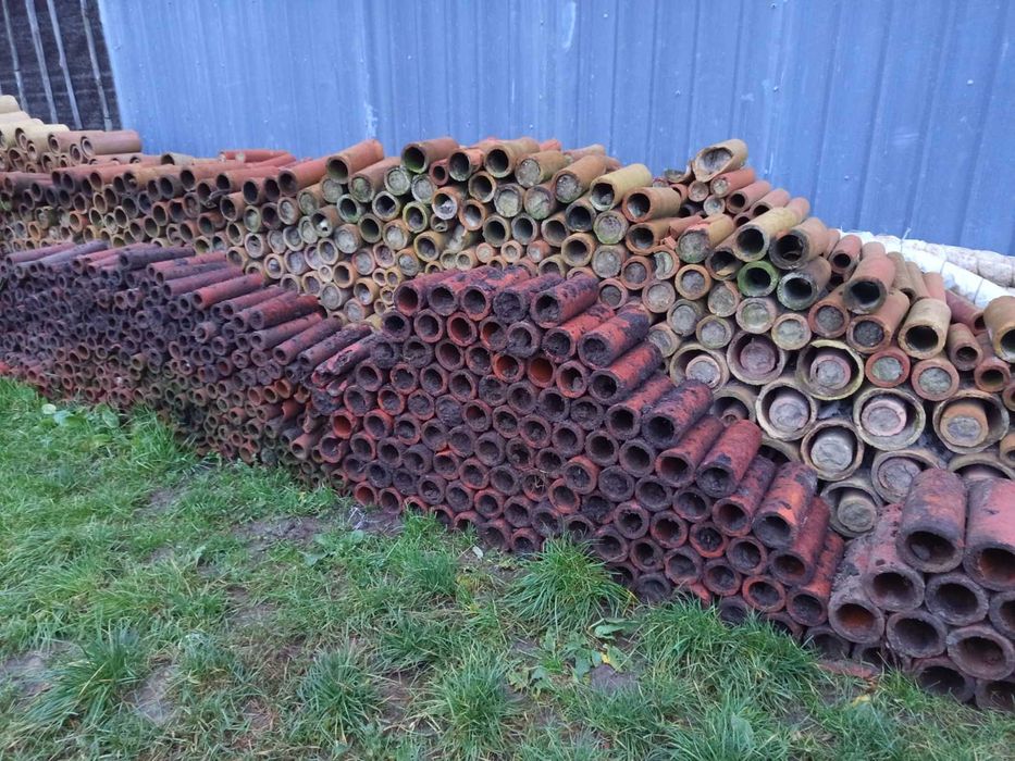 Dren, dreny melioracyjne ceramiczne, rury drenarskie