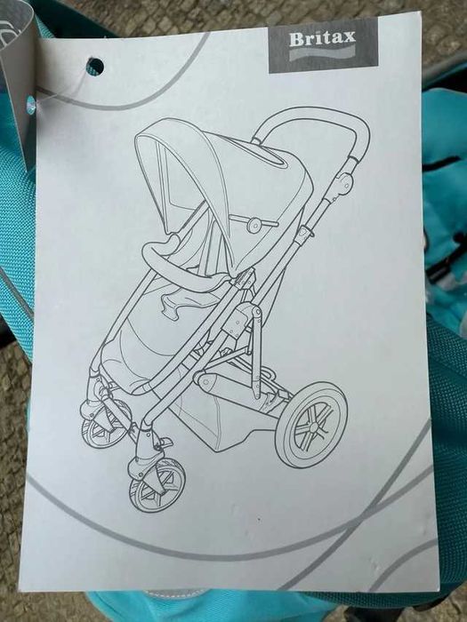 Carrinho Britax Vigour 4 - Azul