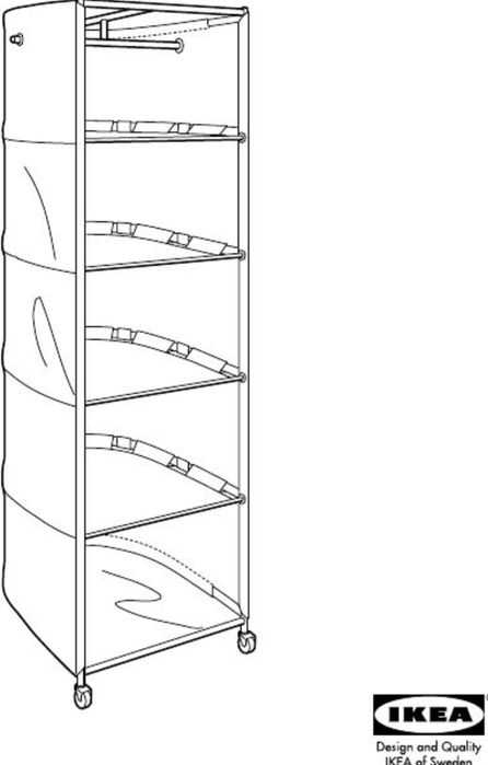 Vendo Roupeiro Ikea desmontável