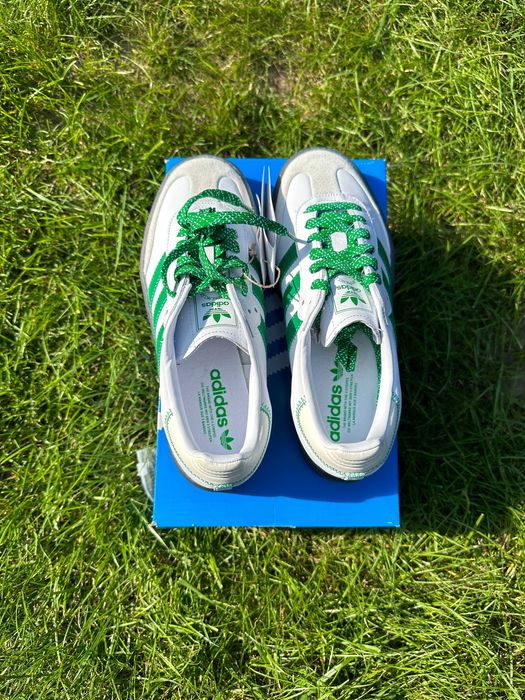 adidas SAMBAE White/Green r. 39 1/3 – nowe + pudełko