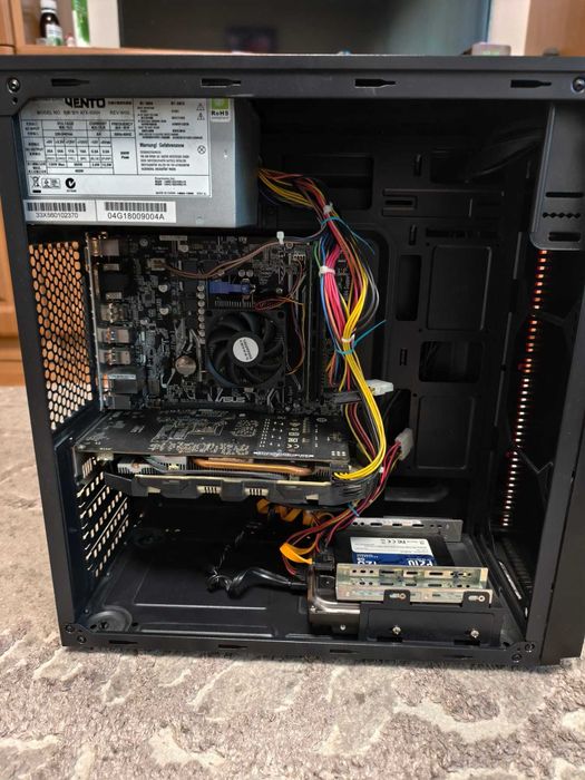 Системний блок Ryzen 5 2600 8 гб ddr4 GTX 1060 6gb  SSD/HDD
