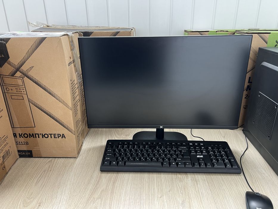 Готовий комплект ПК + Монітор 24” IPS Full HD 100Hz