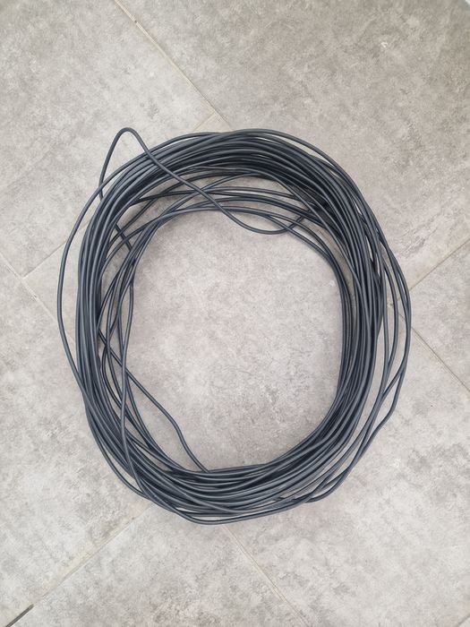 Cabo electrico espessura 6 mm,  comprimento 30 m m