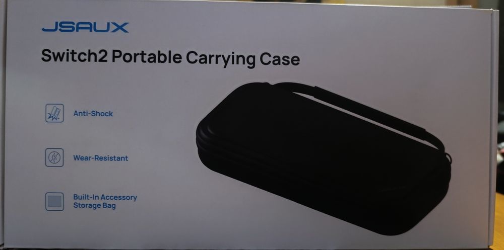 JSaux Switch 2 Portable Carrying Case (bolsa rígida de transporte)