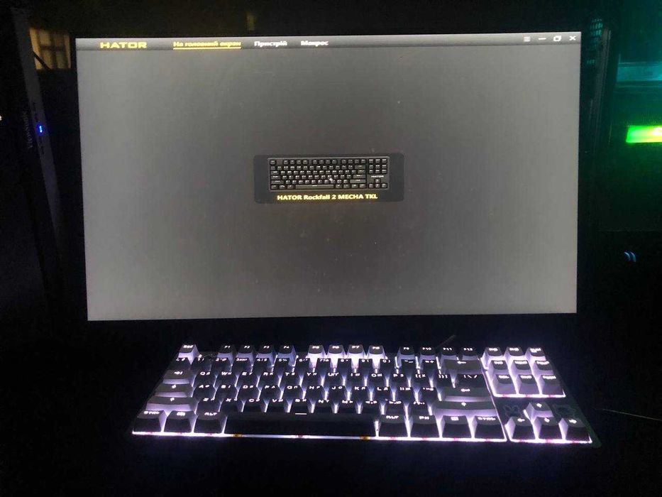 клавіатура hator rockfall mecha tkl 2