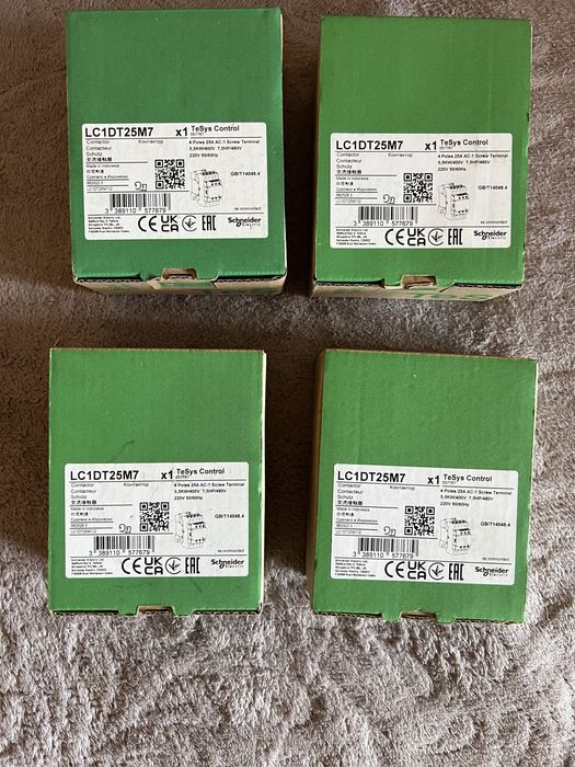Контактор Schneider Electric серии TeSys Control 25А