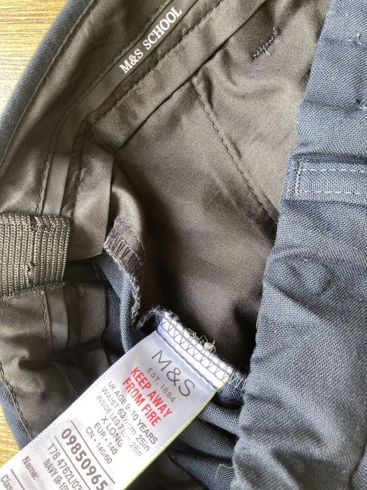 Eleganckie garniturowe spodnie Mark & Spencer 9/10 lat