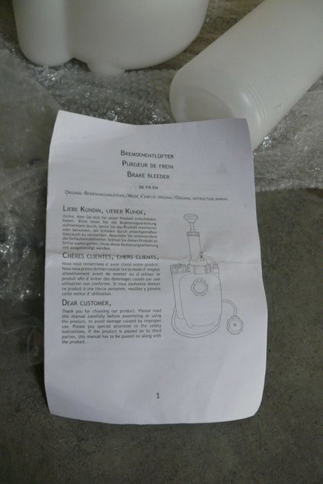 Sangrador DE Travões