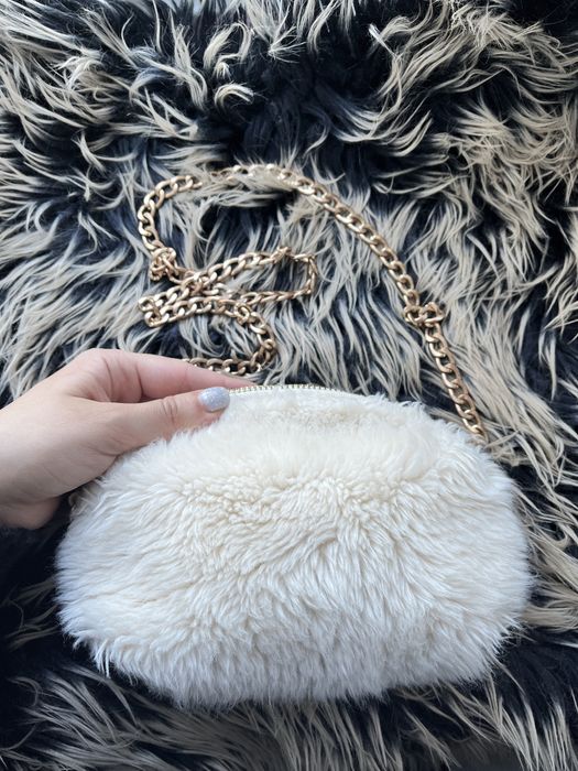 Сумка меховая пушистая