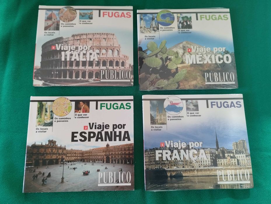 11 DVDs Fugas "Viage por"