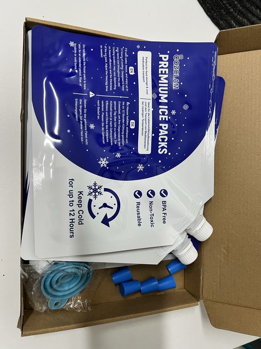 Packs de Gelo Premium – Mantêm 12h de Frio! Novos