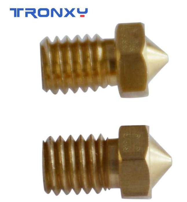 Dysza do drukarki 3D tronxy MK8 M6, złącz pneumatyczne, sprężynki