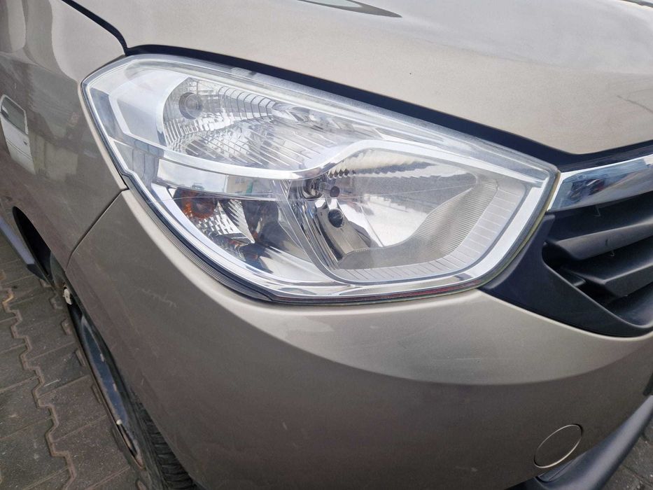 Lampa przód przednia prawa Dacia Dokker 12- Europa Dacia Lodgy