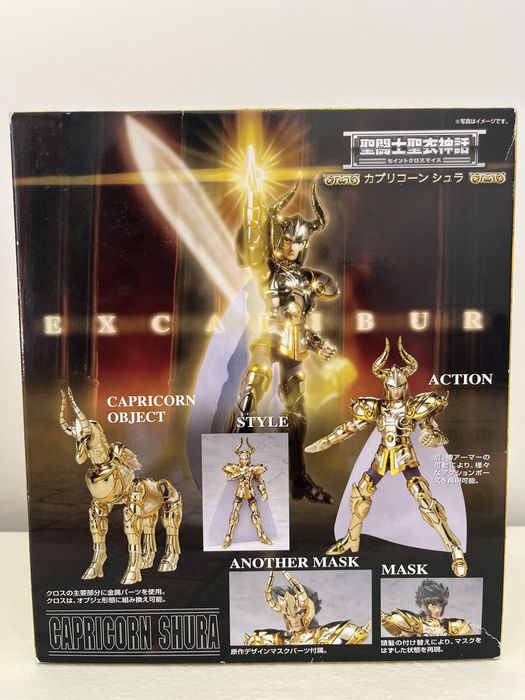 Saint Cloth Myth EX Shura de Capricórnio - Cavaleiros Zodíaco