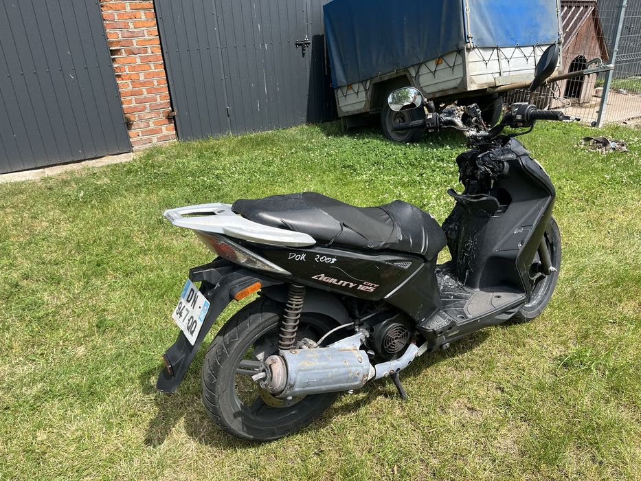 Kymco Agility City 125 rama z dokumentacją francuską 2008r