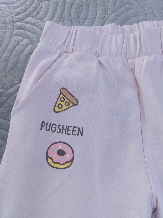 Zestaw Reserved Pusheen dla dziewczynki rozm. 152 spodnie i T-shirt