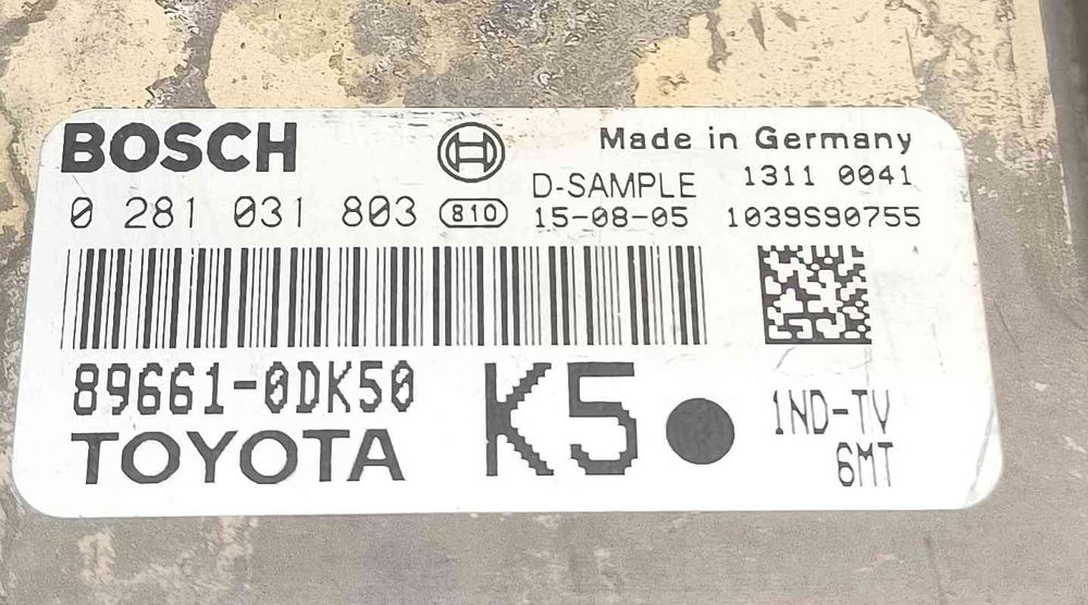 Centralina Motor / ECU | TOYOTA