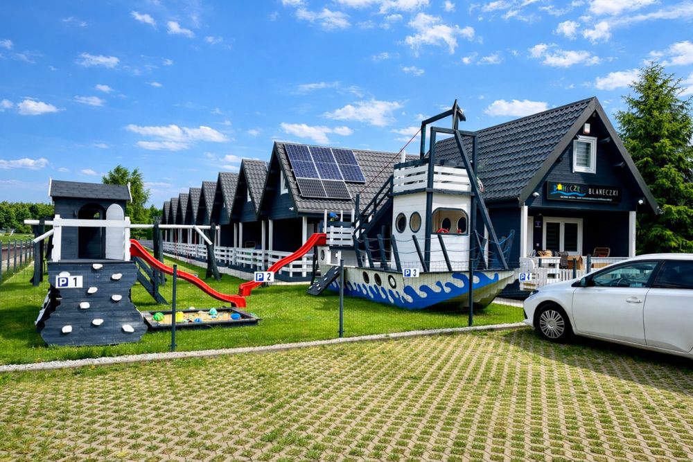 Wicie domki nad morzem, rodzinne, atrakcje dla dzieci, blisko plazy