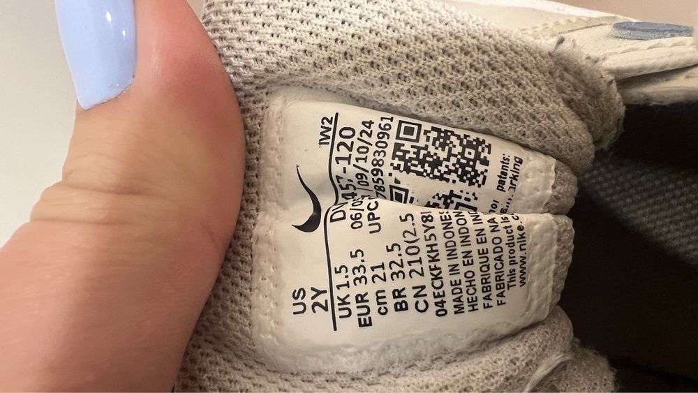 кроссовки Nike Air Force 1 High '07 LV8 WB цвета бежевого
