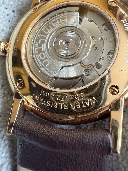 Zegarek automatyczny Hamilton intra-matic