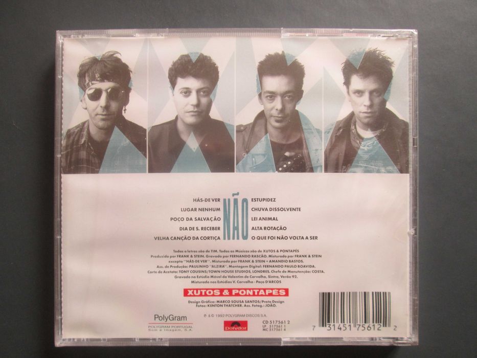 Xutos & Pontapés - Dizer Não de Vez, CD novo, selado