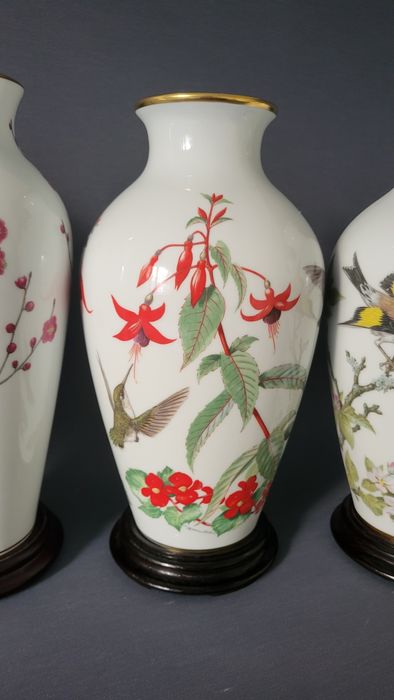 Ваза Franklin porcelain, Японія, 1980-1981