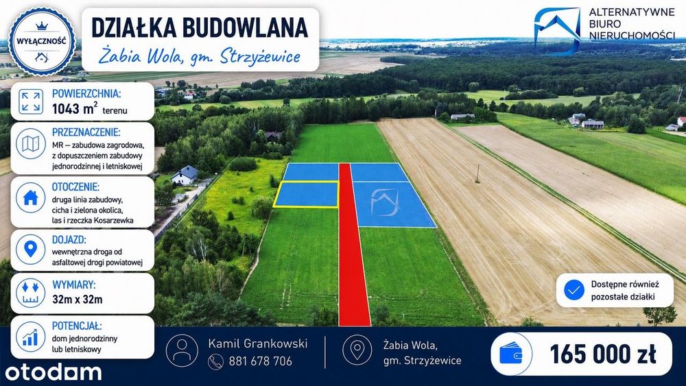 Działka pod Lublinem - Żabia Wola