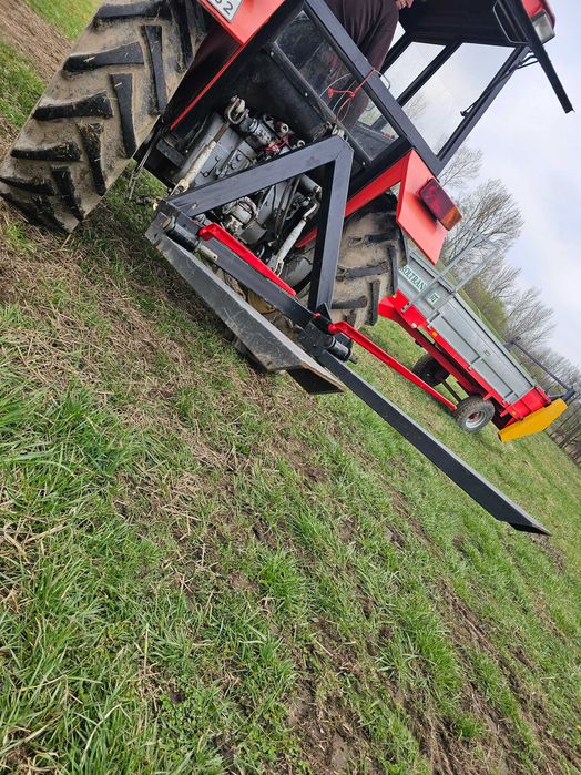 Łyżka z Kiprem HYDRAULICZNYM na tył ciągnika Łycha do ziemi szufla