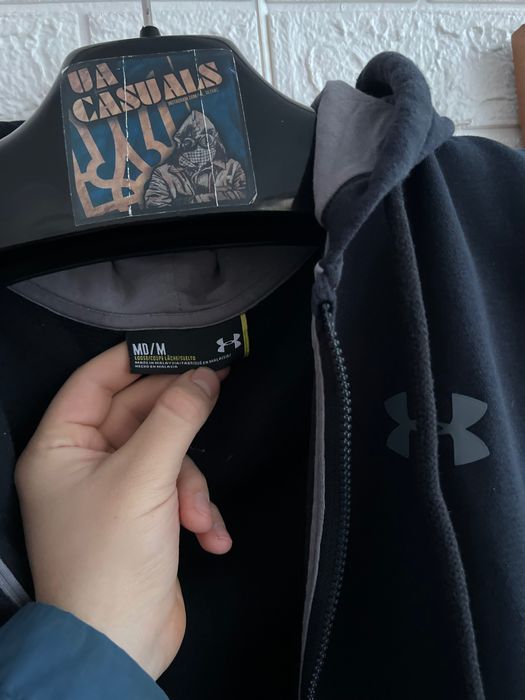 Зіп худі Under Armour на молніі на флісі тепла кофта рМ