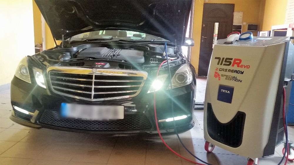 Serwis KLIMATYZACJI, napełnianie, odgrzybianie, naprawa, R134A/R1234YF