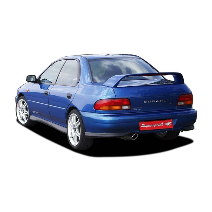 LIP SPOILER AILERON PALA Aba LÂMINA AVENTAL LÁBIO Rabeta Aleron SUBARU IMPREZA GC8/GM GT TUBRO WRC Novo em Caixa Excelente Qualidade Fabrico Alemão
