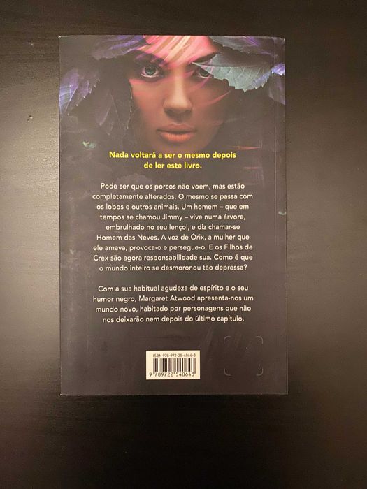 Livro Órix e Crex - O Último Homem de Margaret Atwood