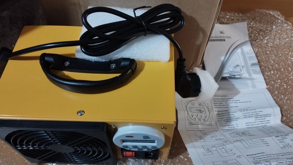 Ozonator generator ozonu max 60g/h dezynfekcja odgrzybianie z timerem