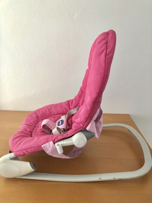 Espreguiçadeira rosa Chicco