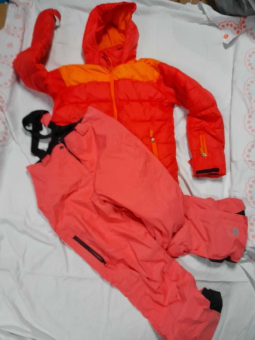kurtka narciarska Pocopiano 164+ spodnie Crivit NOWE 158-164cm