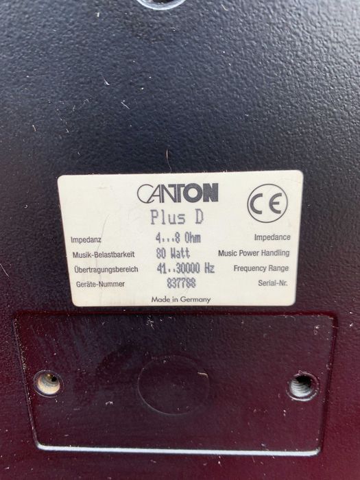 CANTON plus D  sprawne