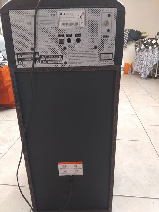 Coluna de som xboom lg