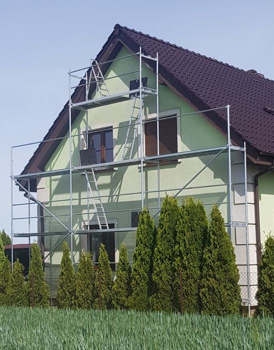 Wynajmę rusztowanie elewacyjne plettac