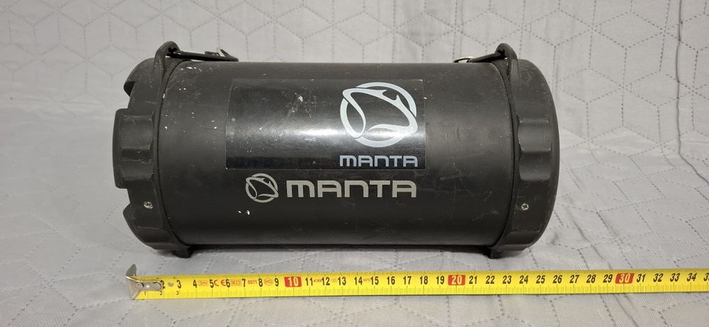 Głośnik bluetooth Manta spk204fm remont itp. przenośny z paskiem