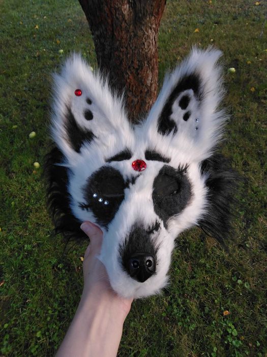 Maska wilka, Wolf mask, Therian mask, Halloween