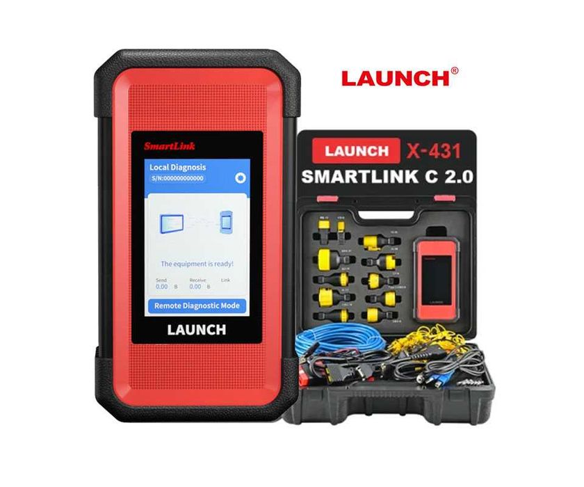 Máq. diagnóstico Launch PRO3 APEX Ligeiros + Pesados , Smartlink C novidade
