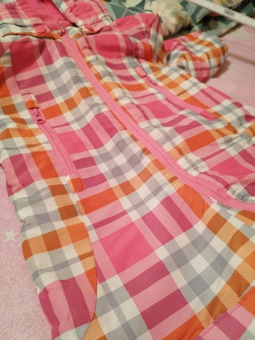 Ciepły kombinezon 62-68 dla dziewczynki