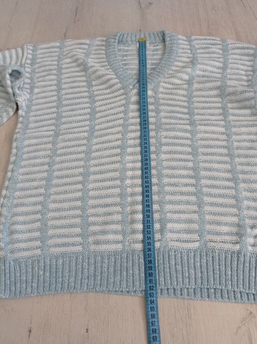 Sweter damski jasnoniebieski