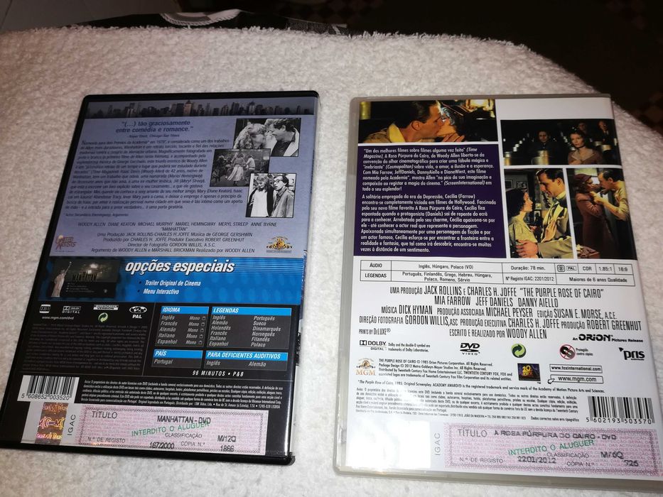 filmes de woody allen (diversos títulos) 4 dvds
