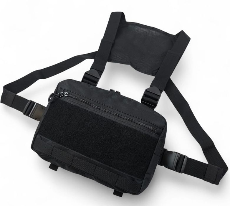 Тактична нагрудна сумка Cordura. MOLLE та Velcro. Тактическая