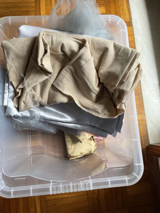 Retalhos de tecido - cetim tule quadrilé outros