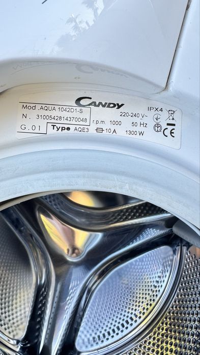 Продам пральну машину Candy Aquamatic 4 кг, 1000 об/хв.