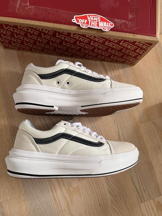 Nowe Buty Vans Old Skool Over białe rozm 43