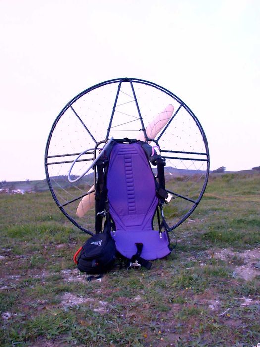 Paramotor e hélice como novos com hélice 120 cms nova ver PROMO !!