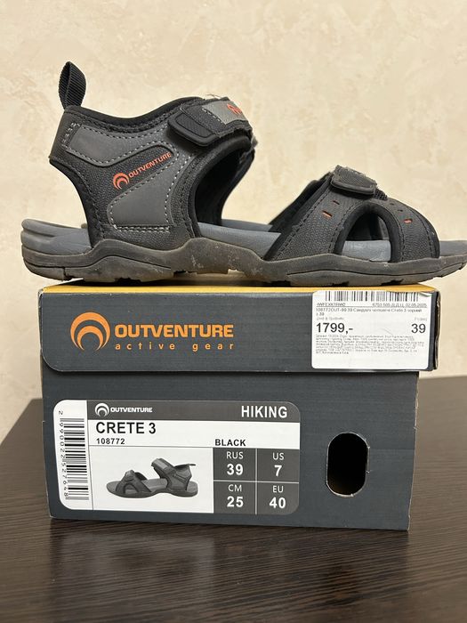 Outventure 39р. босоніжки сандалі шлепки